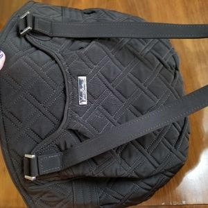 Vera Bradley Glenna Handbag Espresso in Microfiber